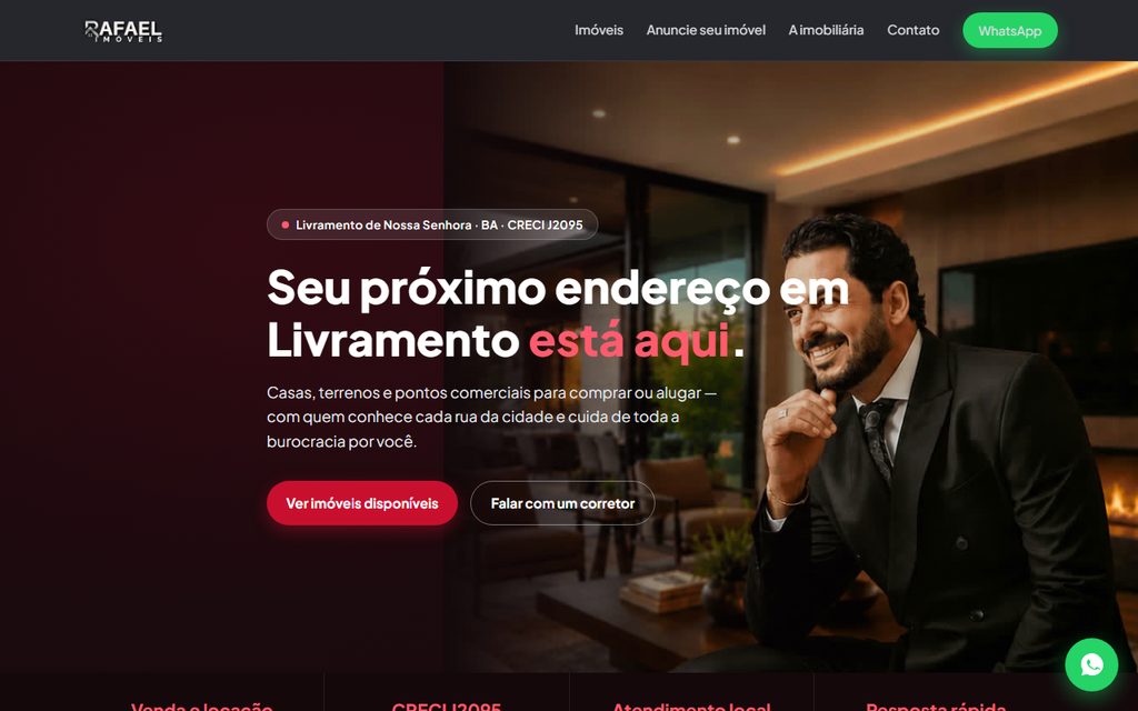 Site da Rafael Imóveis
